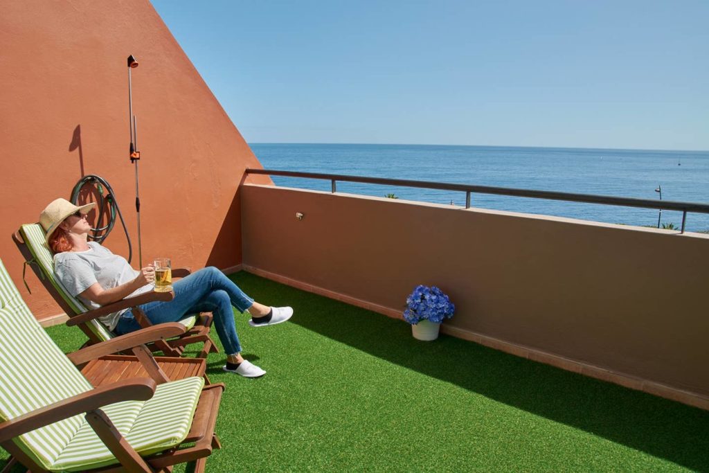 apartamento con vistas al mar