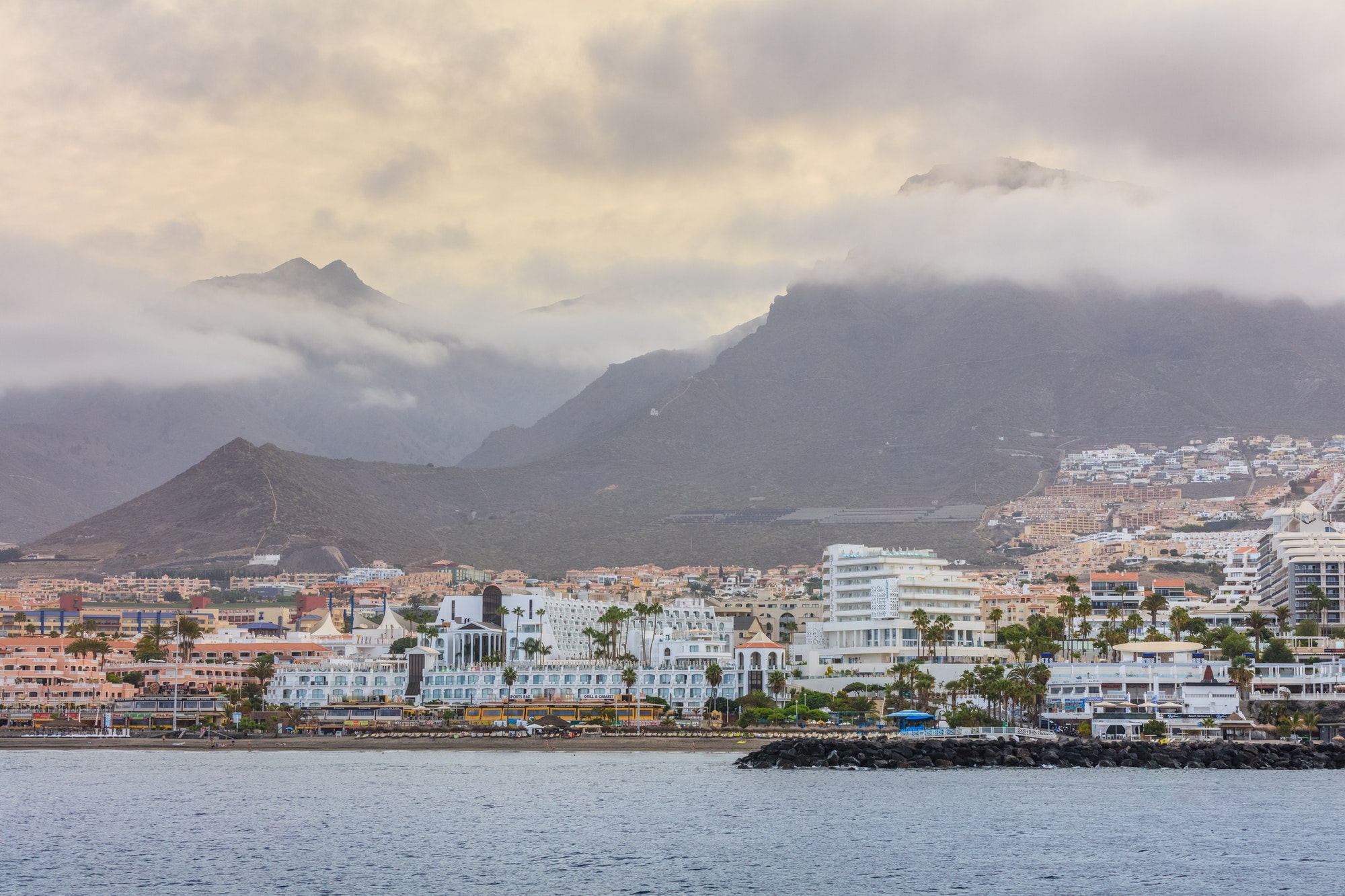 Adeje coast. Tenerife, Spain